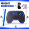 Blue Video Game Controller Piñata (Small Stick Included) 17”x11”x 3” Perfect for Birthday Gamer Parties, Party Decor, Gaming theme parties and other Decorations - By Jergrim